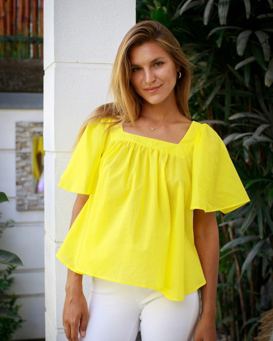 Gigi Top - Yellow