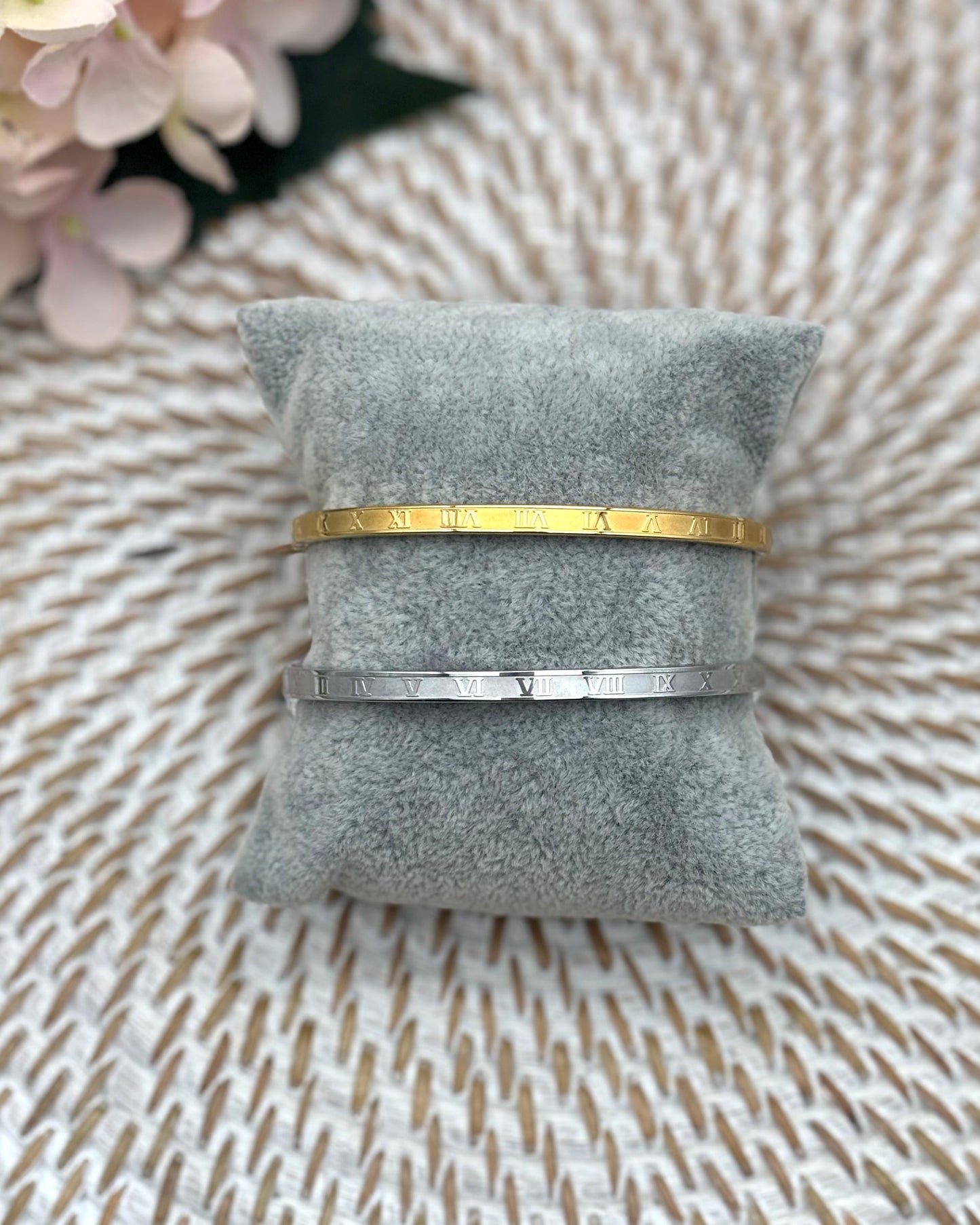 Paris Bangle - Roman Numerals