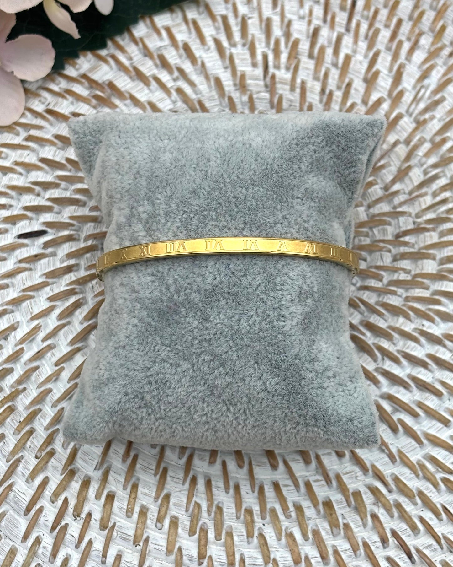 Paris Bangle - Roman Numerals