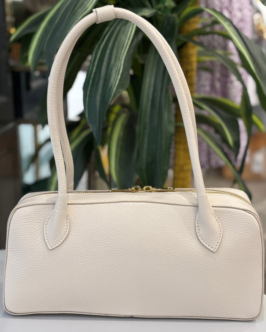 Padova Leather Bag - Cream