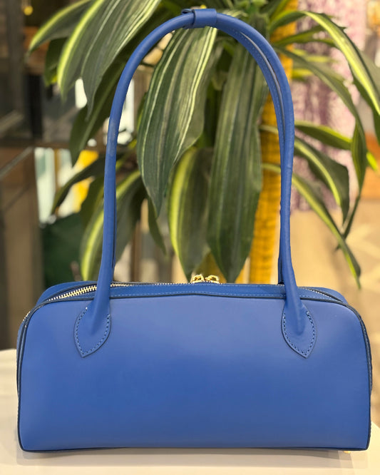 Padova Leather Bag - Cobalt