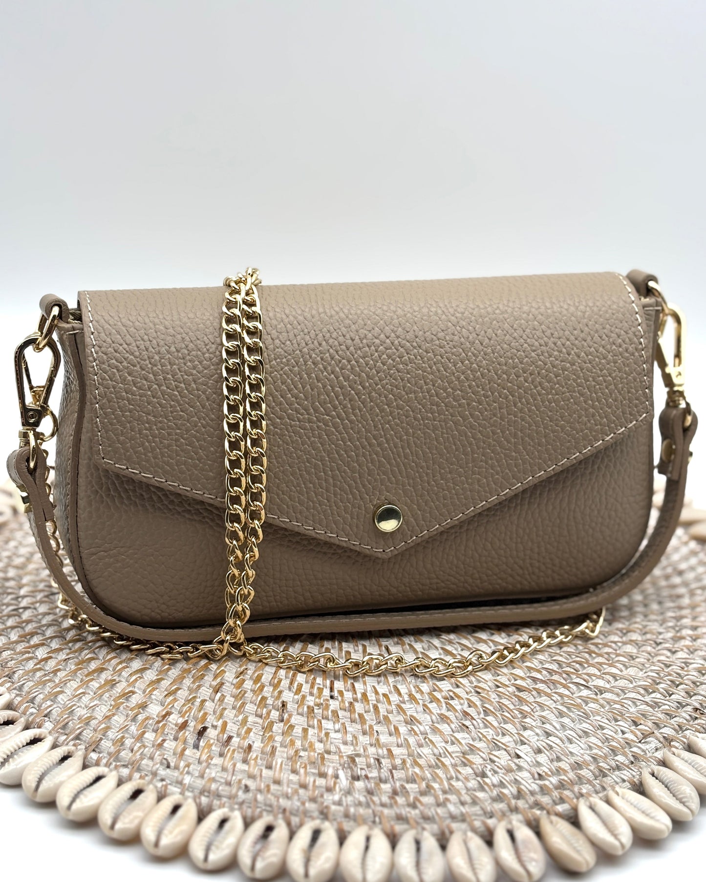 Ferrara Envelope Bag - Beige