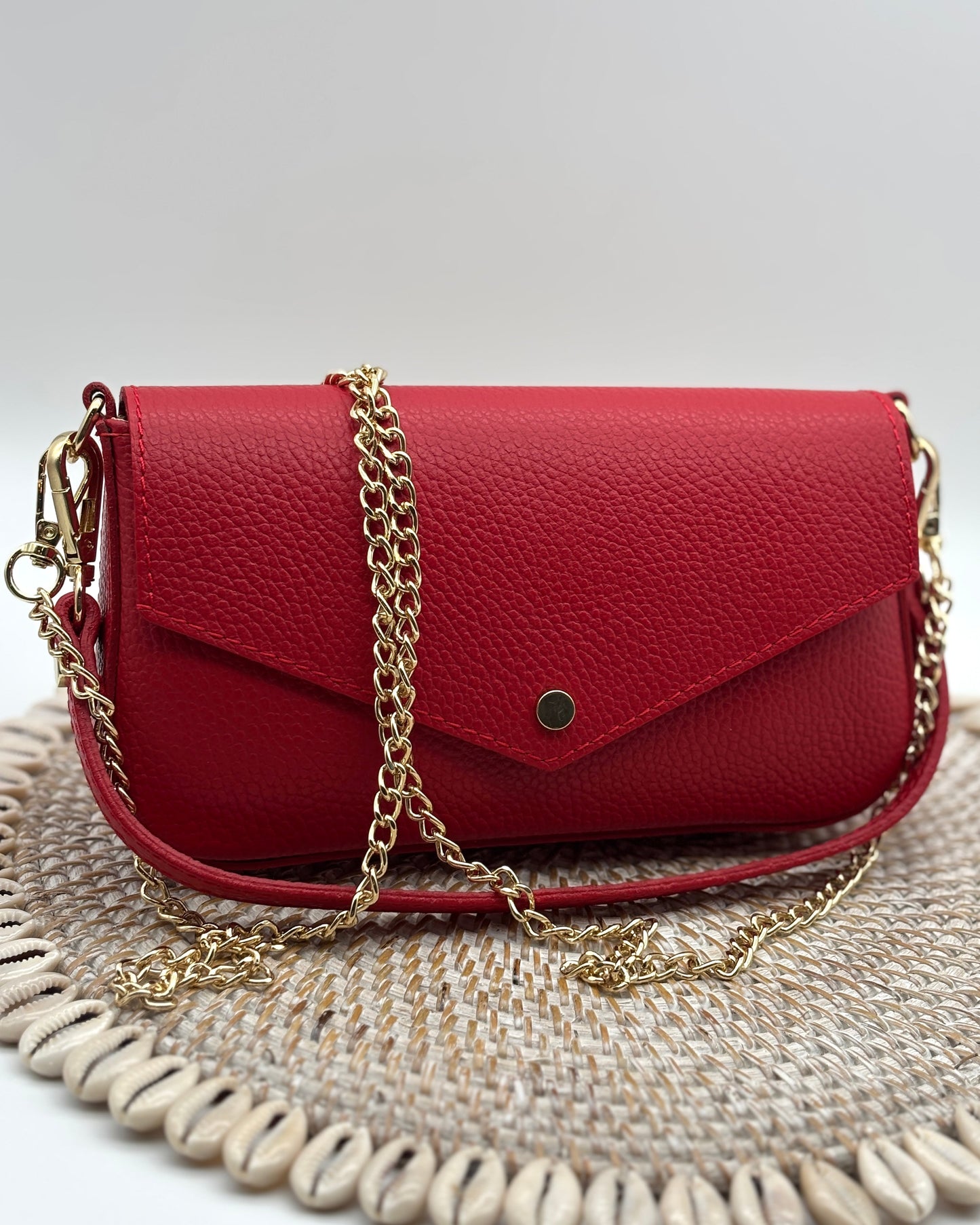 Ferrara Envelope Bag - Red