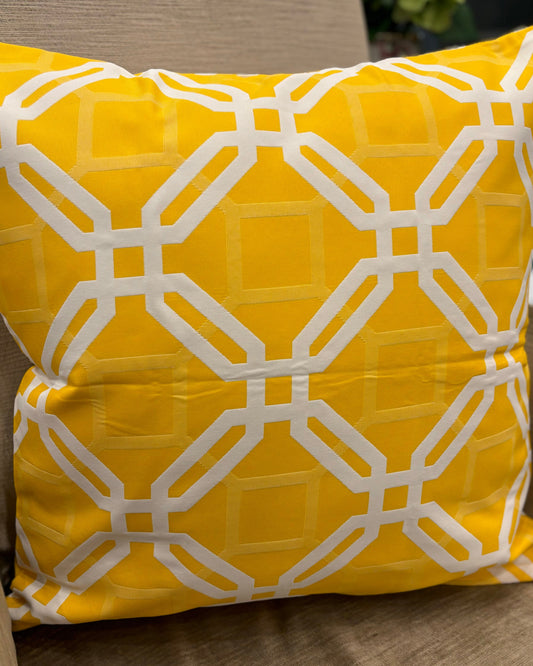 Capri Outdoor Cushion Cover - Yellow Link