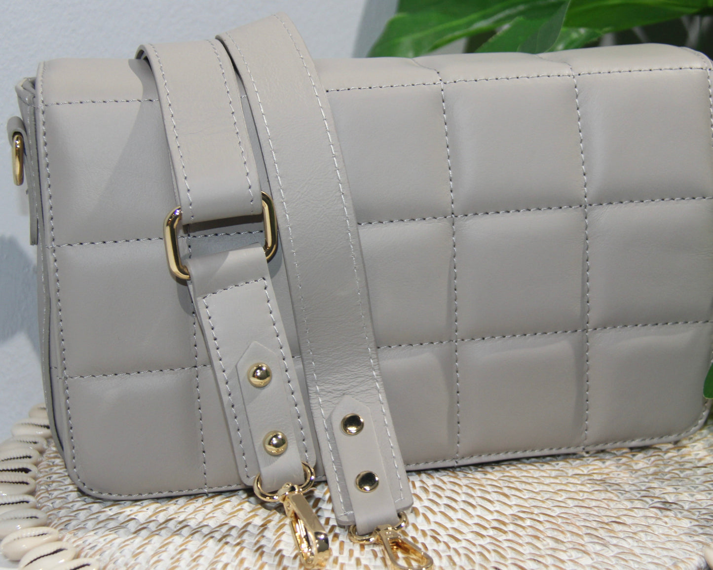 Renata Structured Bag - Grey