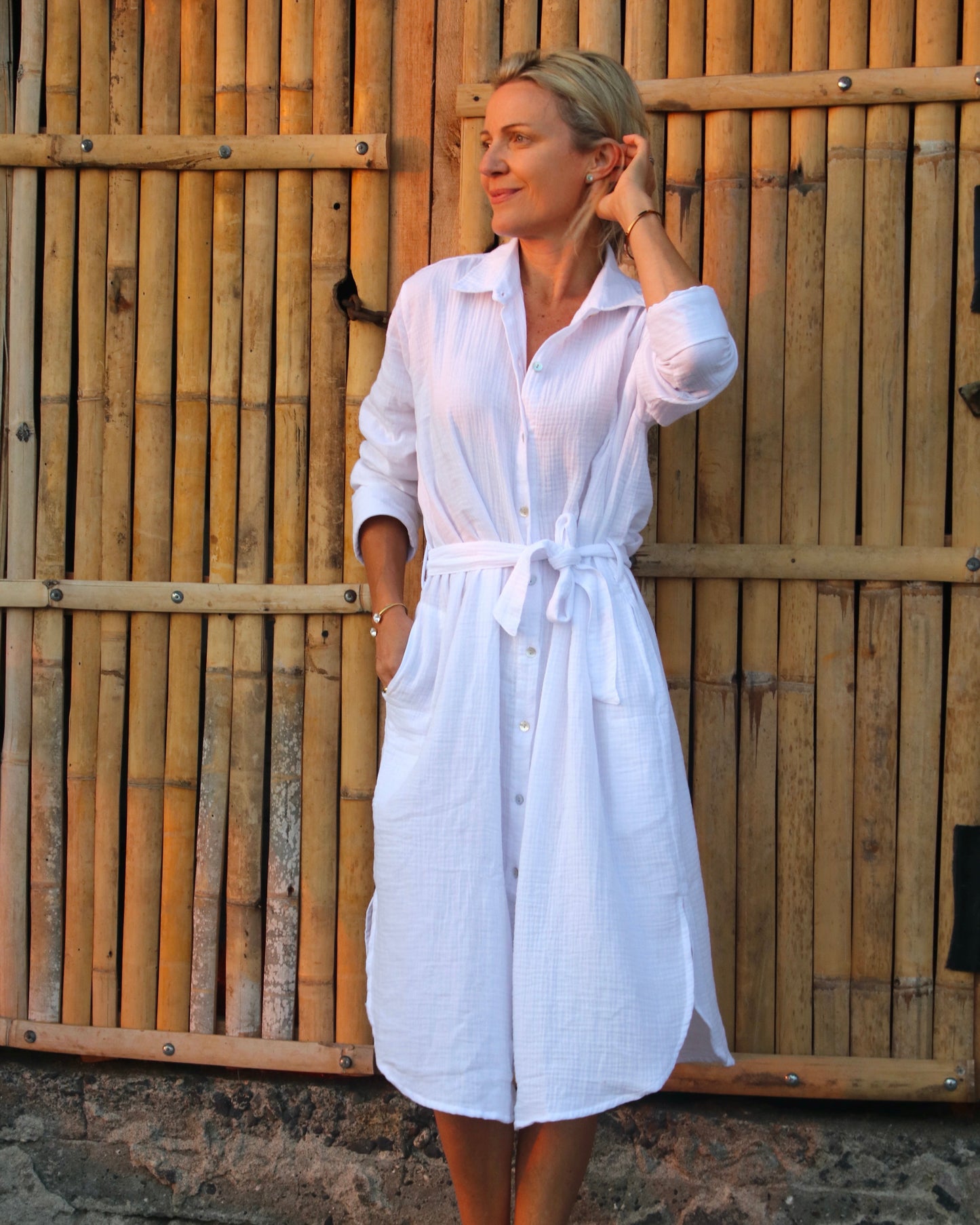 Sadie Dress - White