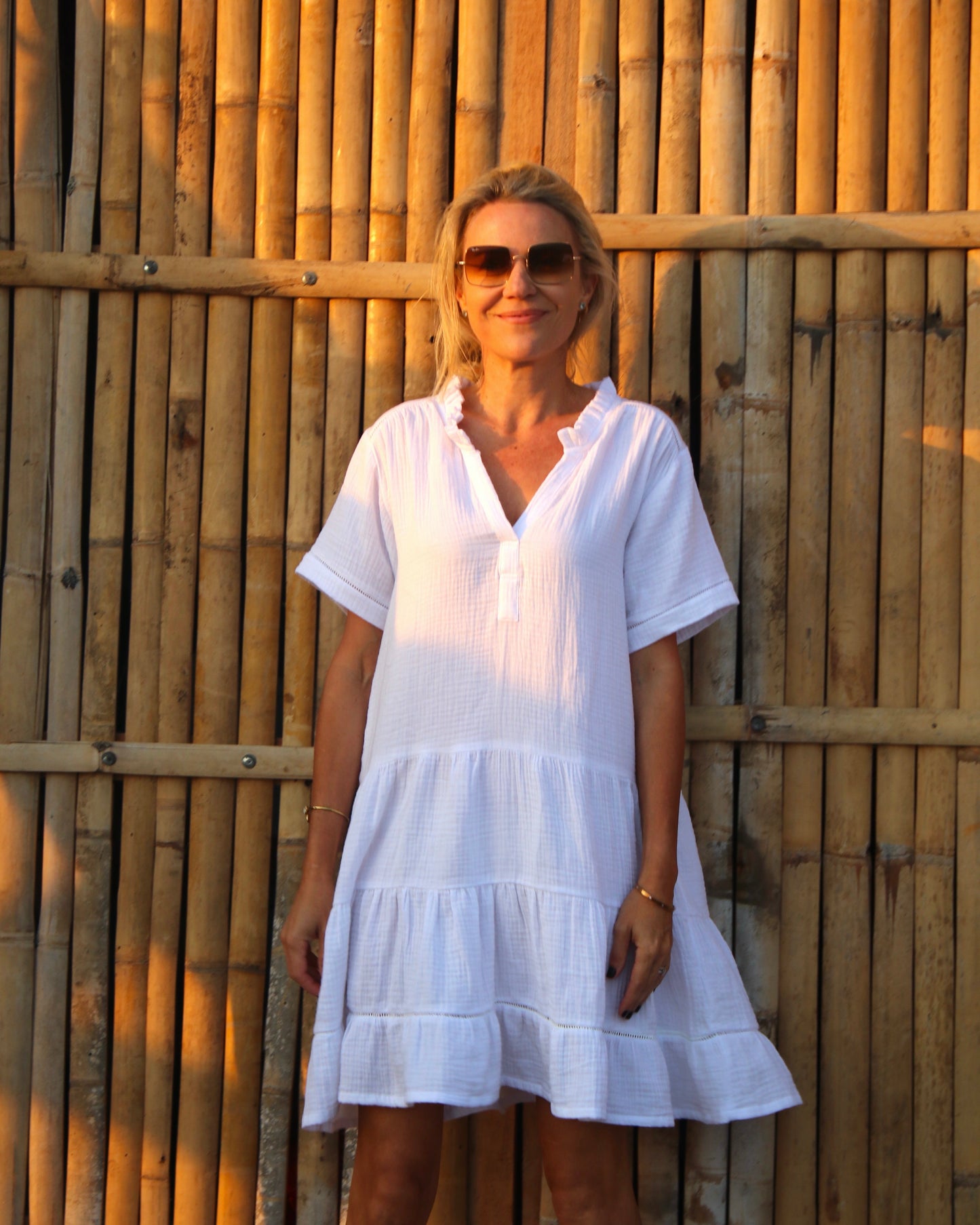 Tina dress - White