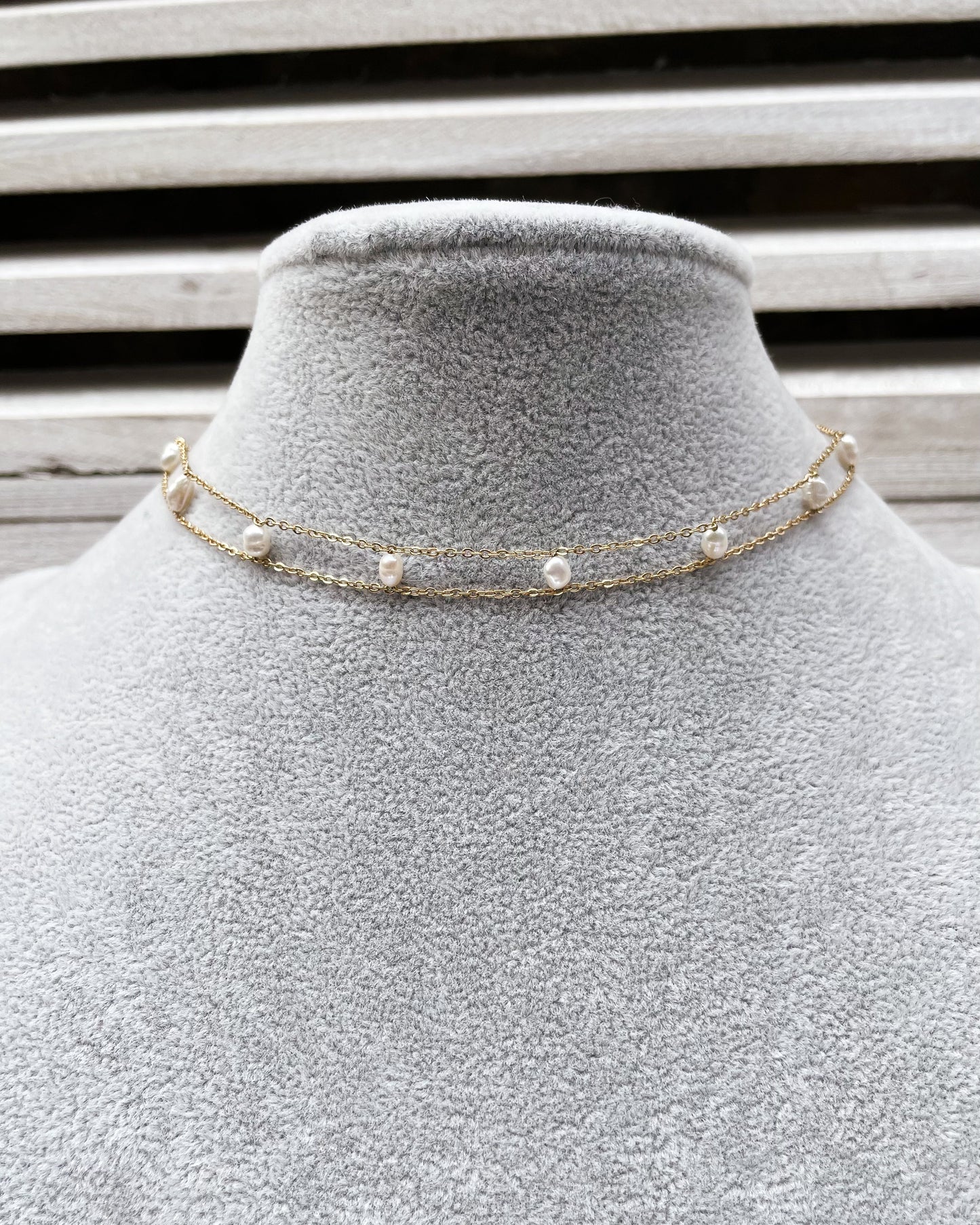Elysees - Short Pearl Necklace